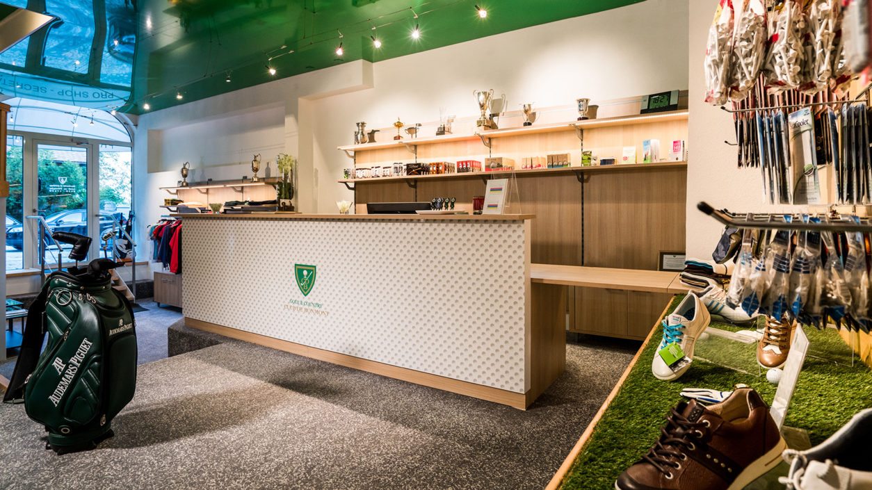 magasin club de golf proshop Bonmont