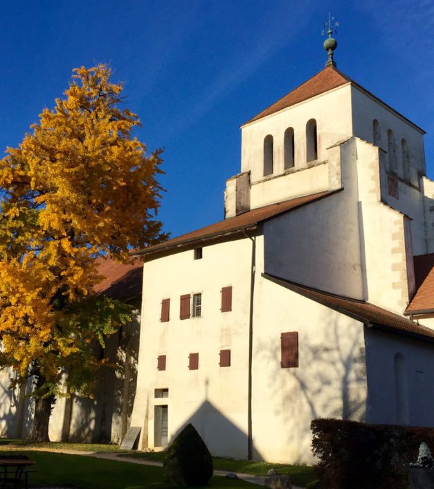 Photo automne Abbaye de Bonmont