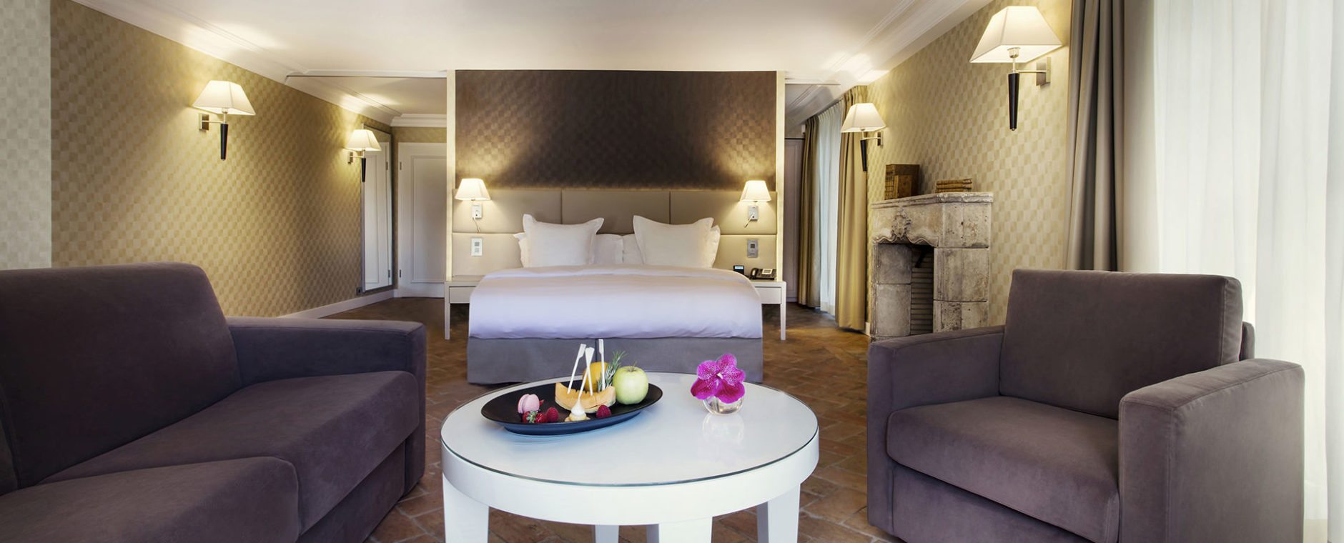 detail cadeau de bienvenue business suite château de Bonmont