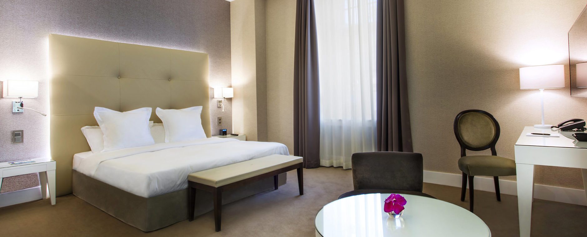 chambre supérieure château Bonmont