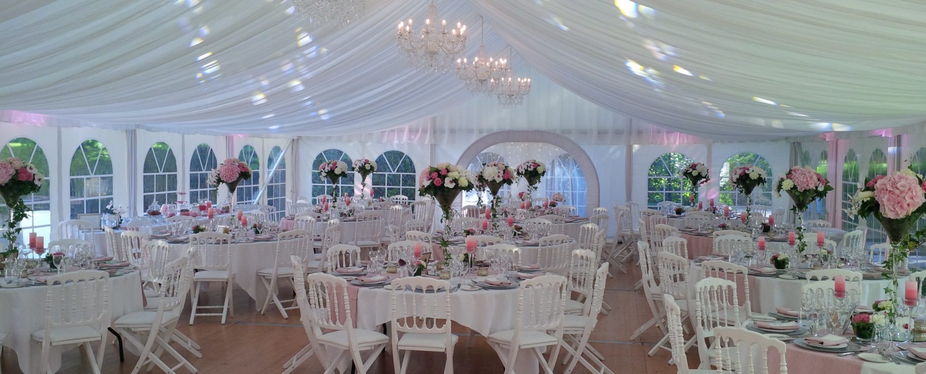 exemple mariage sous tente à Bonmont