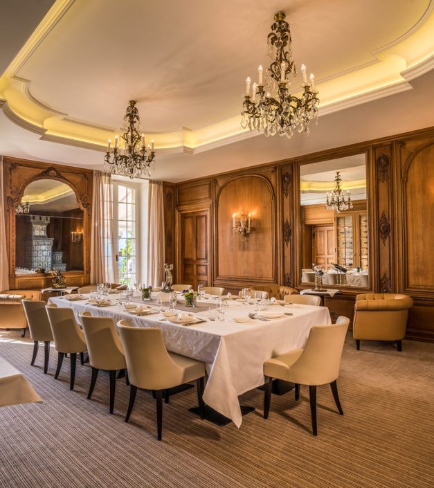 photo salle à manger château de Bonmont