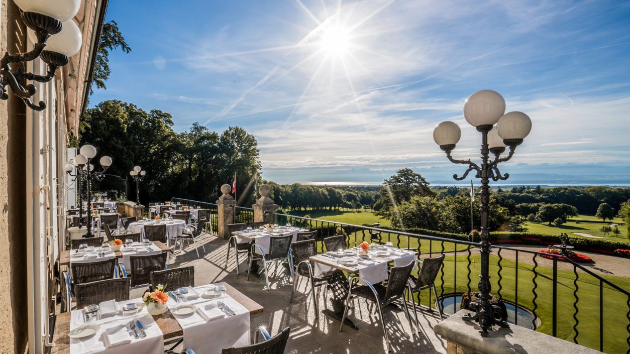 terrasse restaurant Bonmont