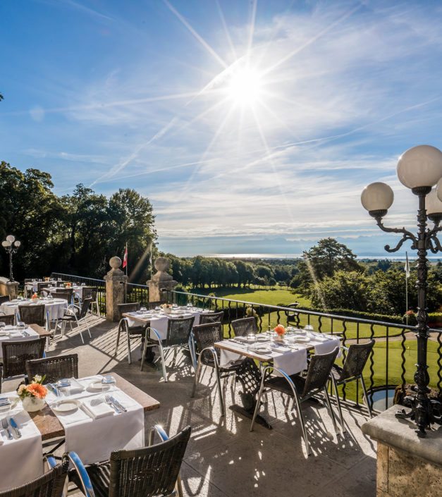 terrasse restaurant Bonmont