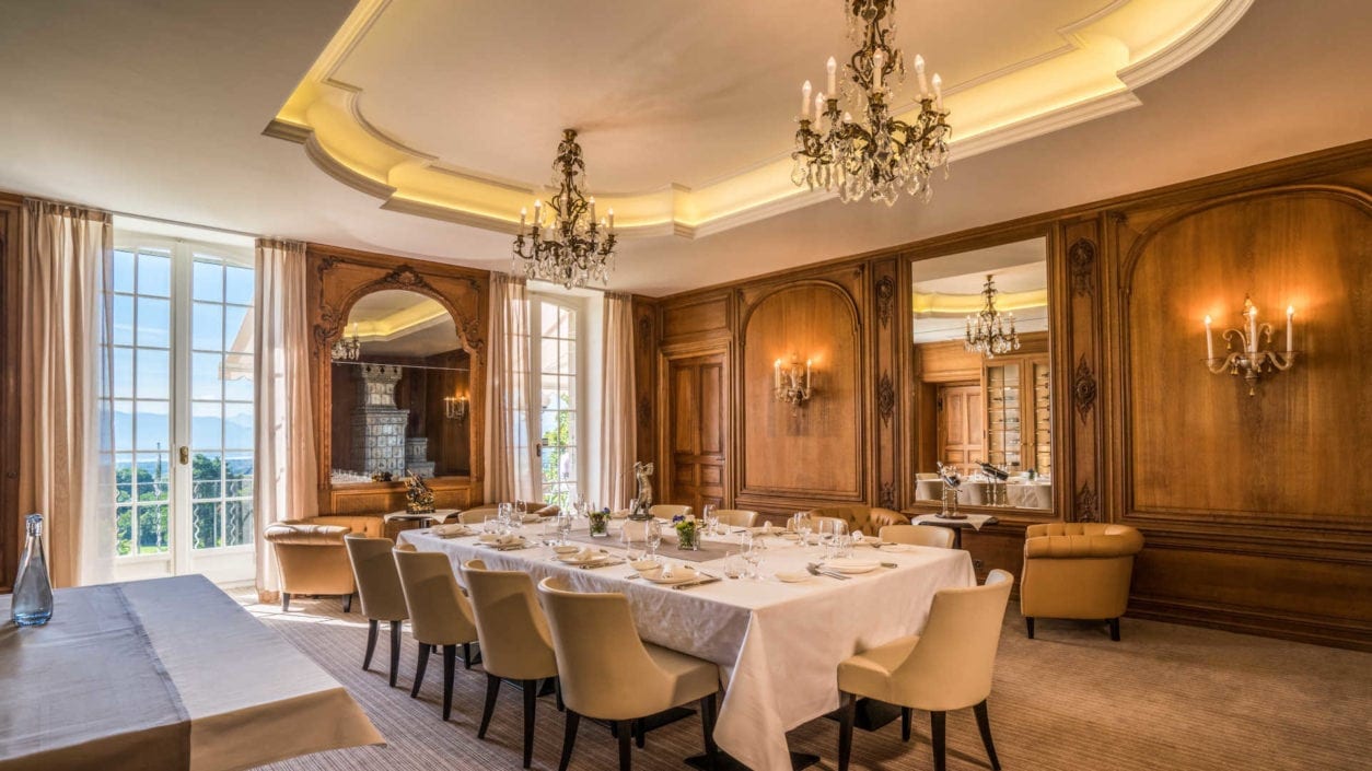 Grande Salle à manger Golf & Country Club Château de Bonmont