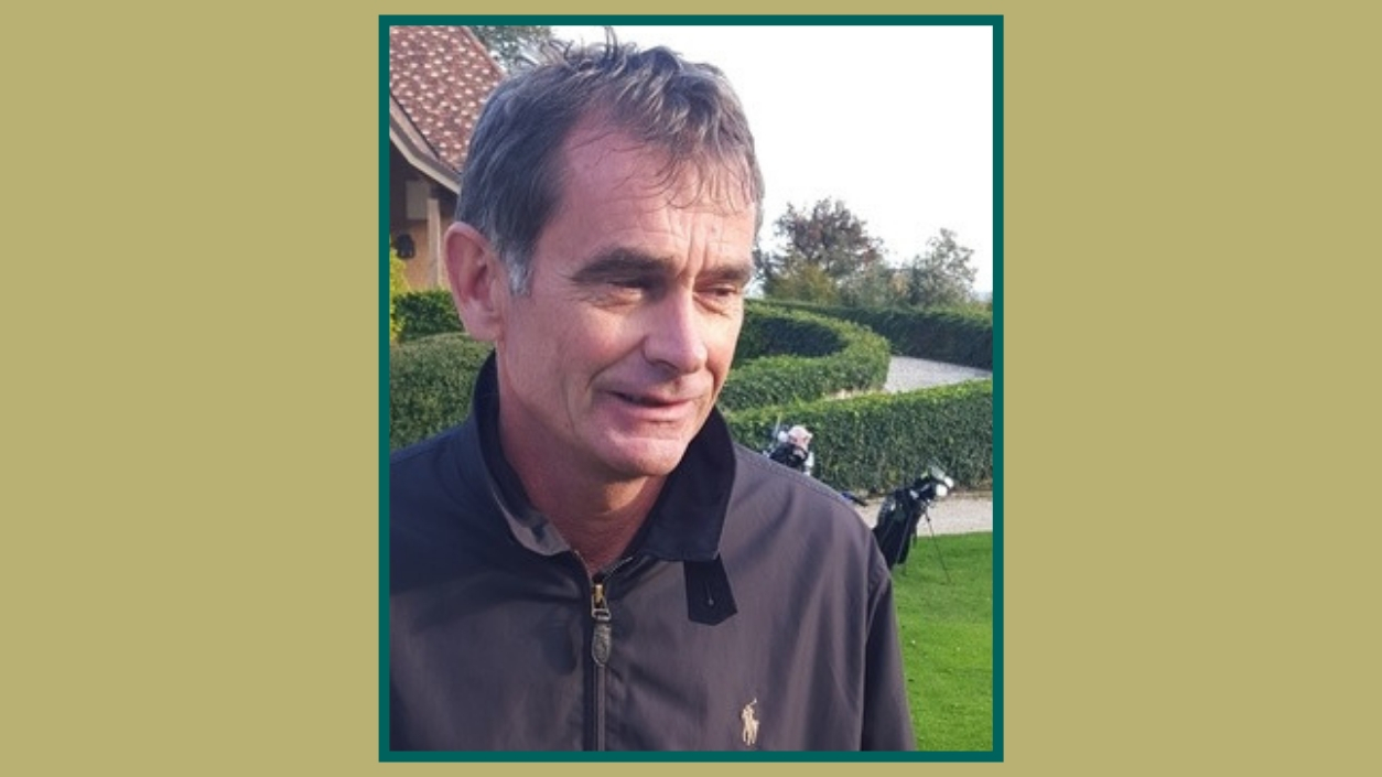 Yves Radal professeur Golf responsable section Juniors Bonmont