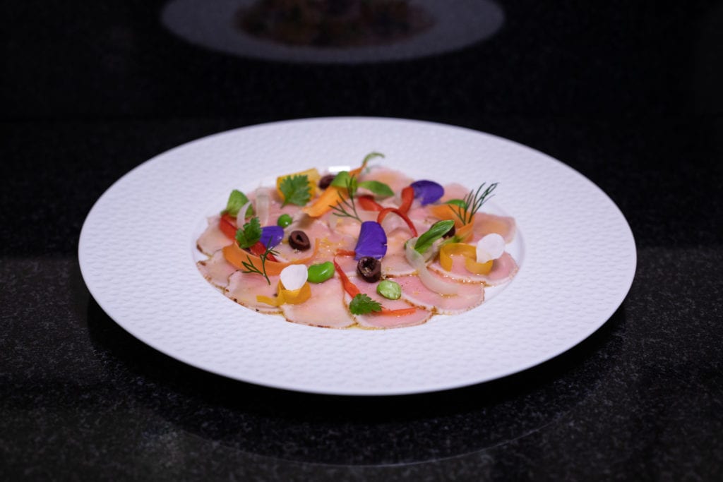 Suggestion du jour entrée restaurant Bonmont