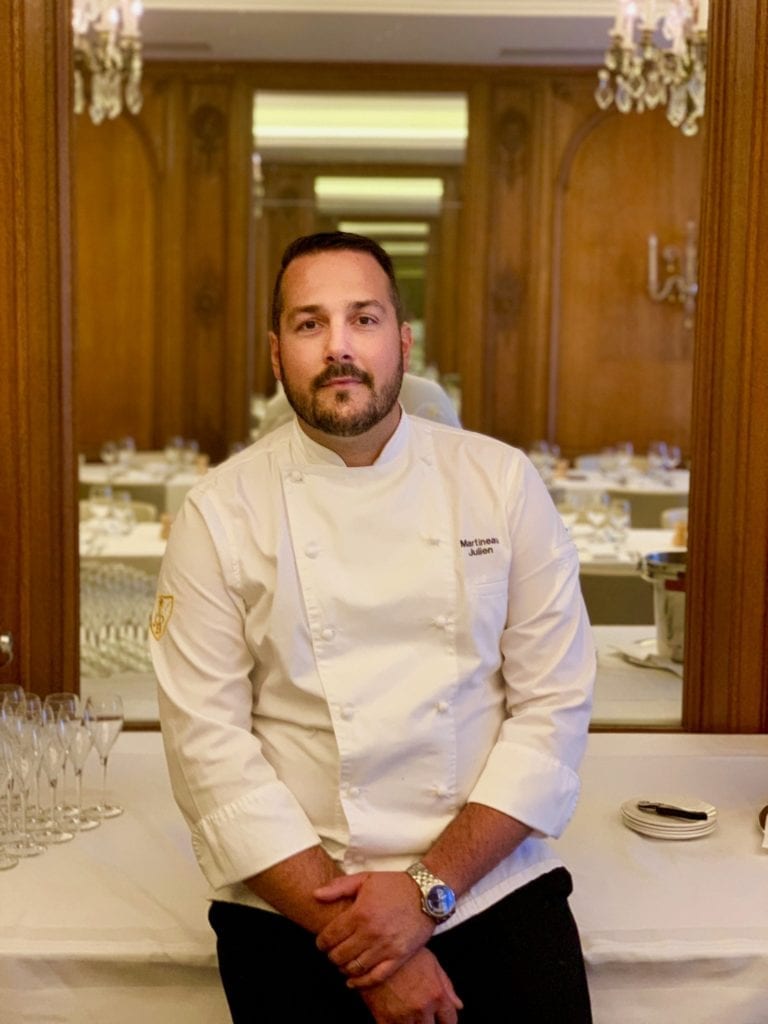 photo officielle nouveau chef Julien Martineau Bonmont